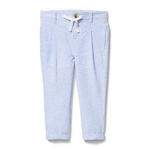 Drawstring Seersucker Pant - Janie and Jack Size 12-18 months